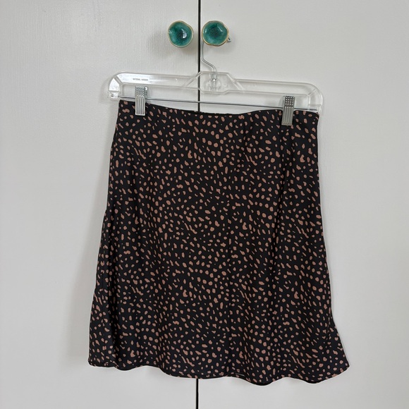 Urban Outfitters Dresses & Skirts - Leopard Print Mini Skirt - Urban Outfitters